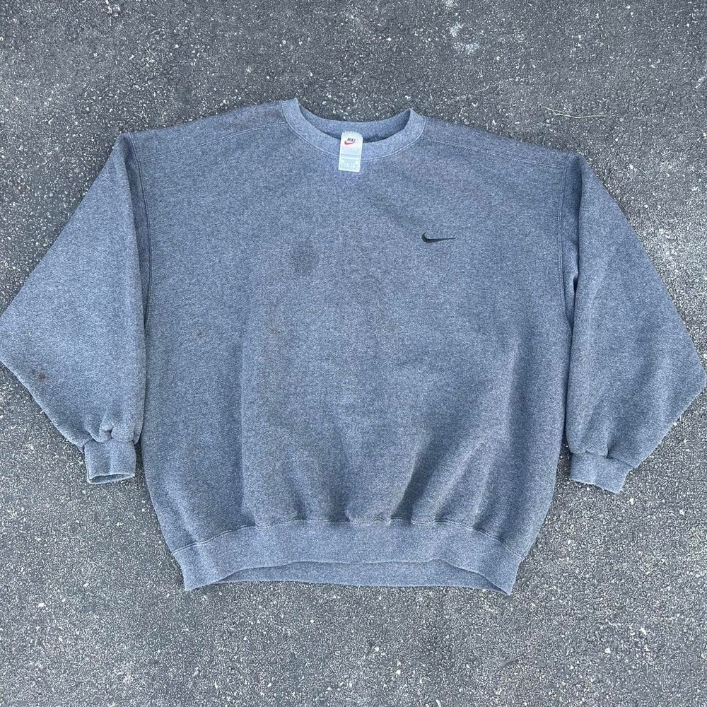 1990s Made In USA Nike Check Sweater size XL